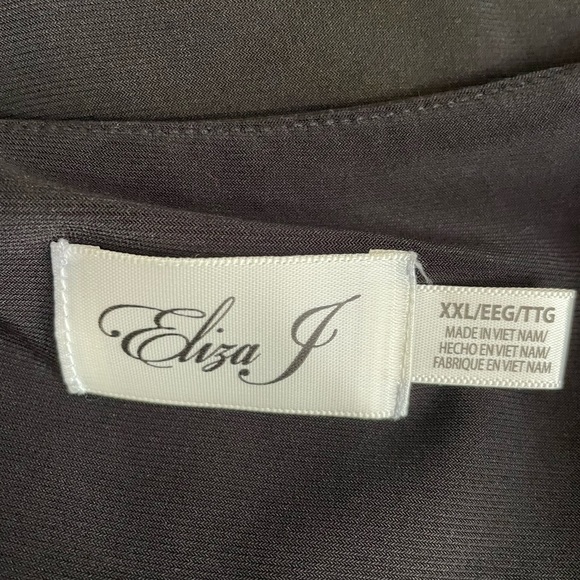 Beautiful Black wrap like Dress Eliza Brand New - Picture 7 of 9